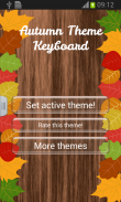 Autumn Theme Keyboard screenshot 1