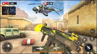 Commando Strike: Offline Games screenshot 1