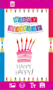 Design free birthday cards screenshot 3