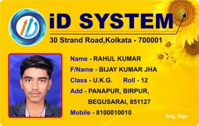 iD CARD GENERATOR screenshot 0