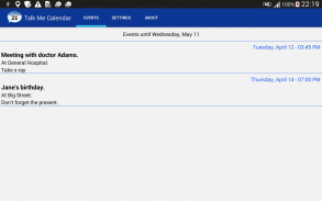 Talking Calendar Task Reminder screenshot 9