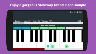 Jazz Piano Interval Trainer screenshot 3