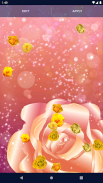 Golden Roses Live Wallpaper screenshot 7