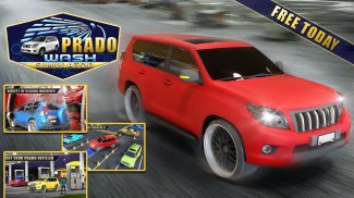 Prado Car Wash Simulator 2018 - Bãi đỗ xe Prado screenshot 6