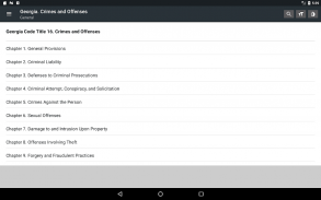 Georgia Crimes & Offenses Code screenshot 10
