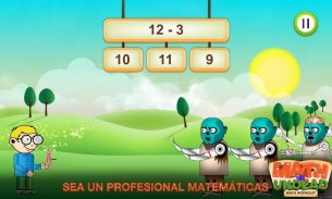 Juego de Matemática vs Undead screenshot 0