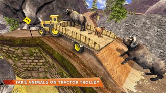 Offroad Animal Tractor Transporter screenshot 4