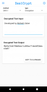 ZealCrypt - Encrypt And Decrypt Easily screenshot 0