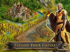 امپراطوران آنلاین- جنگ امپراطوری قرون وسطی MMO screenshot 0