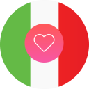 Italy Dating App and Chat Icon