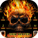 Tema Keyboard Grim Reaper Icon