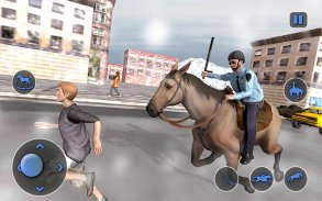Mounted Horse Cop Chase Arrest screenshot 14