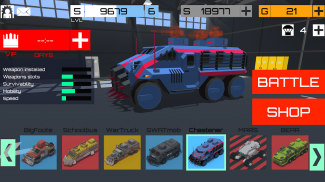 CUBG: battle cars of war unknown new battlegrounds screenshot 4