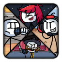 Stickmin Distraction Dance! but FNF Character Test Icon