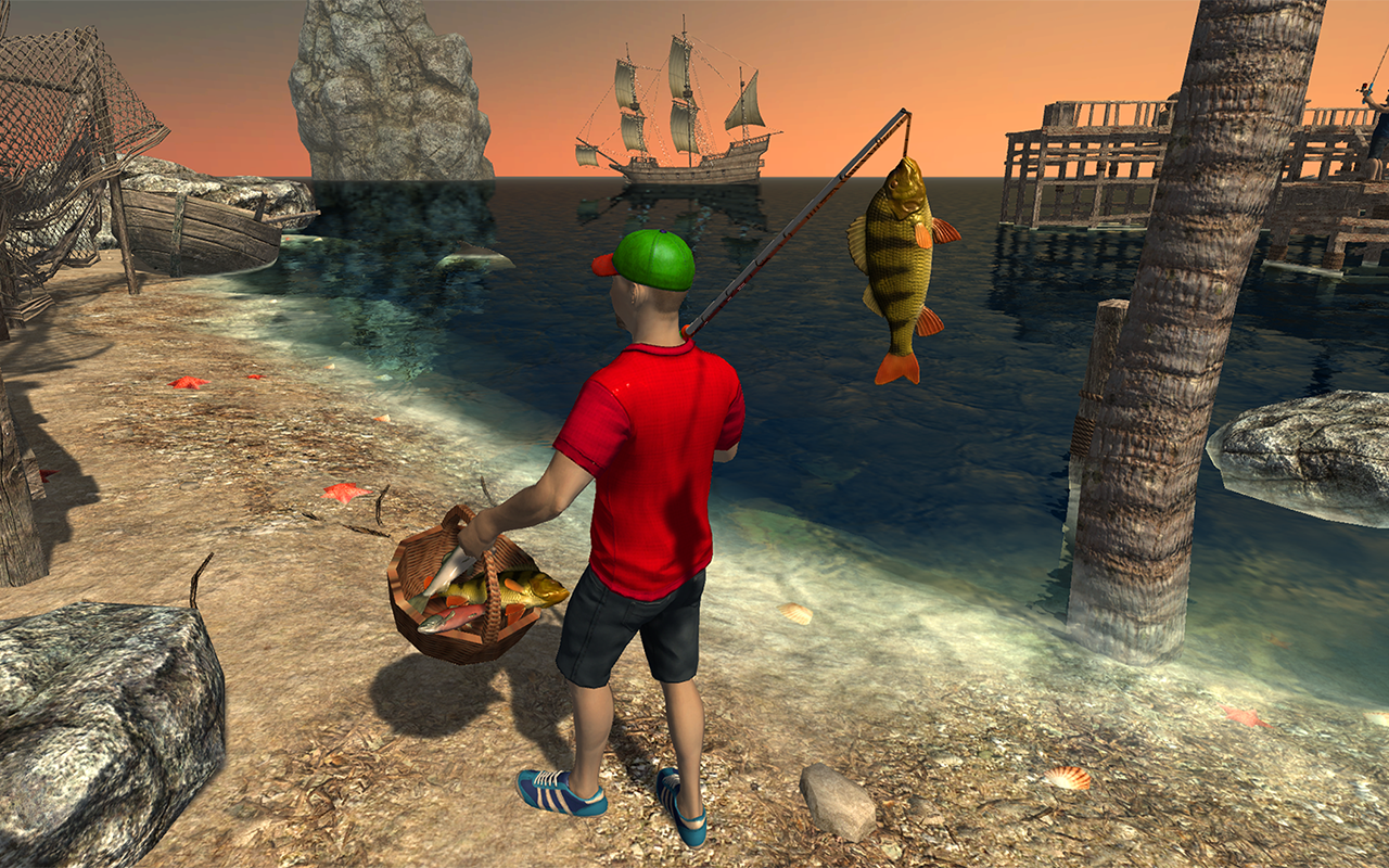 Reel Fishing Simulator 3D Game - Descargar APK para Android