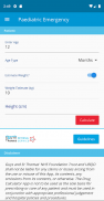 Paediatric Emergency Tools screenshot 2