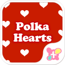 Cute Wallpaper Polka Hearts