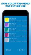 Color: Converter & Memorandum screenshot 7