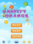 Gravity Orange 2 -- cut the rope brain puzzle challenge game screenshot 5