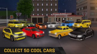 City Taxi Driving - Juego de taxis y simulador 3D screenshot 15