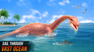 Sea Monster Dinosaur Simulator screenshot 4