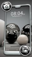 3D Glossy Ball Theme screenshot 2