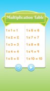 Multiplication Table screenshot 3