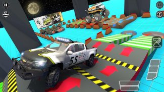 Monster Car vs Trucks: Offroad Trials screenshot 1