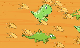 Dinozorlar çocuklar için oyun screenshot 1
