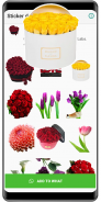 WASticker - adesivos de flores screenshot 2