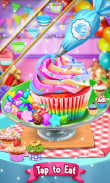 Rainbow Cupcake Maker: DIY Cooking Games 2019 screenshot 0