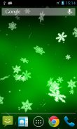 Snowflake 3D Live Wallpaper screenshot 2