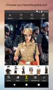 Women Police Photo Suit Editor screenshot 3