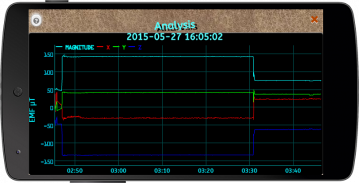 Magnetic Tesla Field Recorder screenshot 3