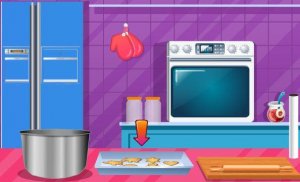 chocolate cookies-girls cooking games screenshot 4