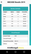 WBCHSE Results screenshot 0