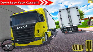 Extreme Truck Parking: Depot Parking Driver Game screenshot 3