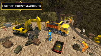 Cave Mine Construction Sim: Gold Collection Game screenshot 5