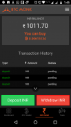 BTCMONK Bitcoin Exchange screenshot 4