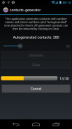 Contacts Generator screenshot 1