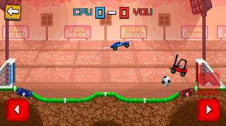 Pixel Cars. Soccer screenshot 1