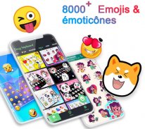 Clavier Emoji - GIF, stickers screenshot 1