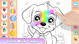 Animals Coloring Book Glitter screenshot 8