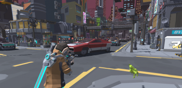 Cyber Punk Dude Theft Open World Sandbox Simulator screenshot 3