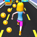 Subway Run Princess Runner Icon