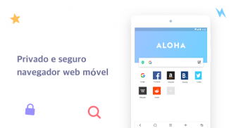 Aloha Browser Lite: VPN grátis screenshot 2