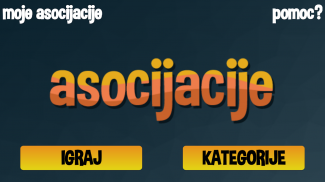 Asocijacije screenshot 0