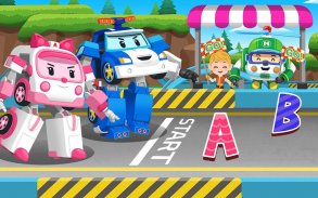 Robocar Poli Racing Kids Game screenshot 0