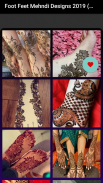 Foot Feet Mehndi Designs 2019 (Offline) screenshot 5