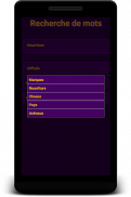 Recherche de mots screenshot 4